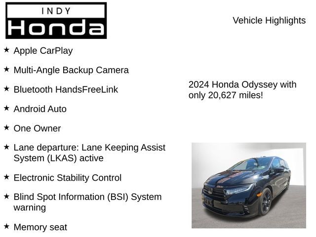 2024 Honda Odyssey Sport