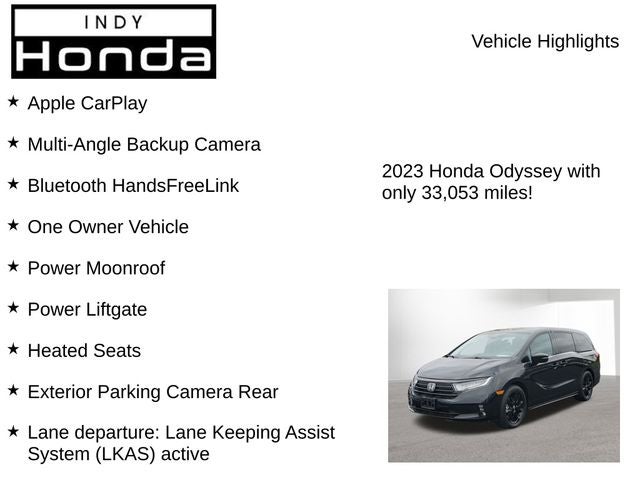 2023 Honda Odyssey Sport