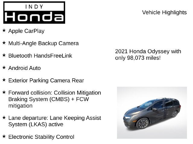 2021 Honda Odyssey EX-L