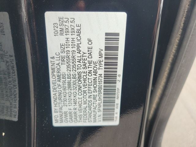 2024 Honda Odyssey Sport