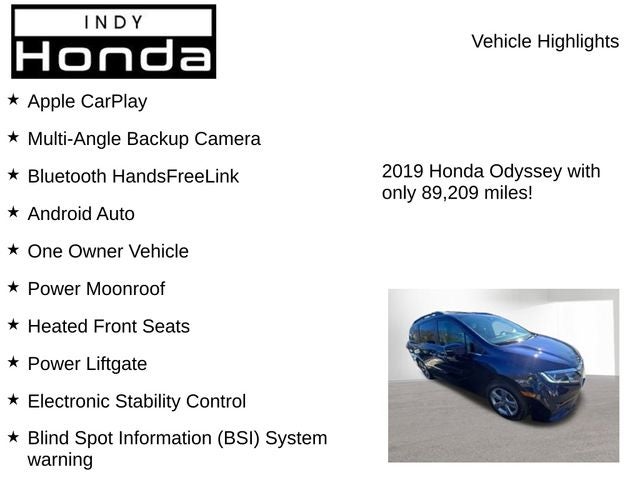 2019 Honda Odyssey EX-L