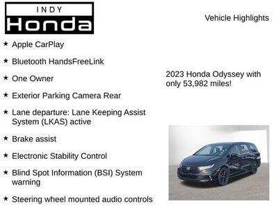 2023 Honda Odyssey Sport