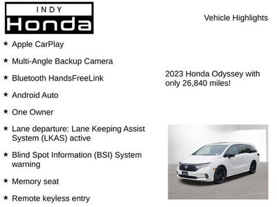 2023 Honda Odyssey Sport