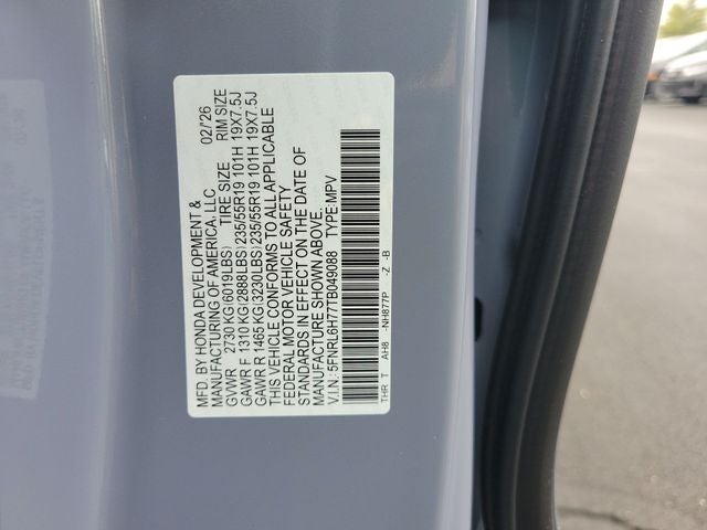 2026 Honda Odyssey Sport-L