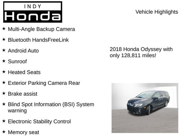 2018 Honda Odyssey EX-L
