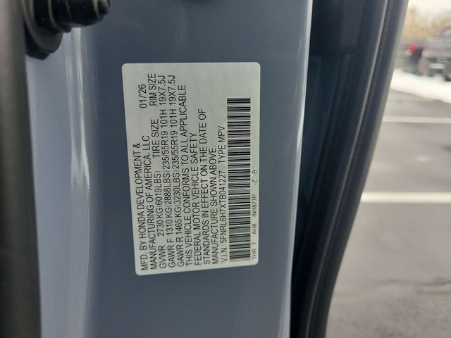 2026 Honda Odyssey Sport-L