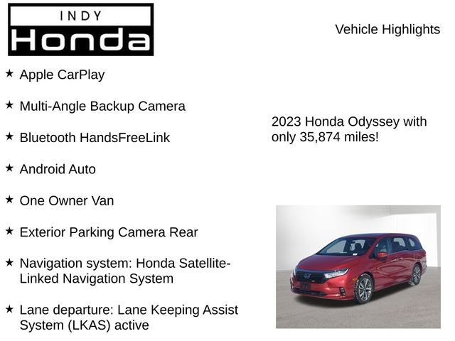 2023 Honda Odyssey Touring