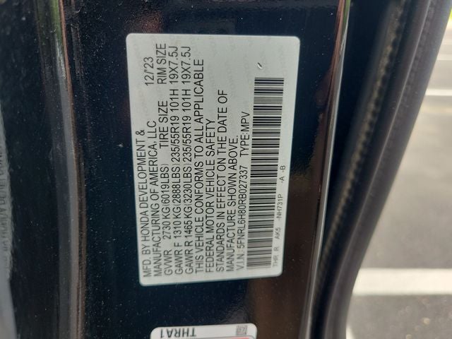 2024 Honda Odyssey Touring