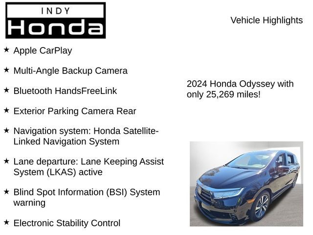 2024 Honda Odyssey Touring