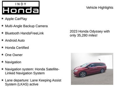 2023 Honda Odyssey Touring