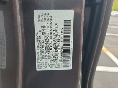 2027 Honda Odyssey Touring