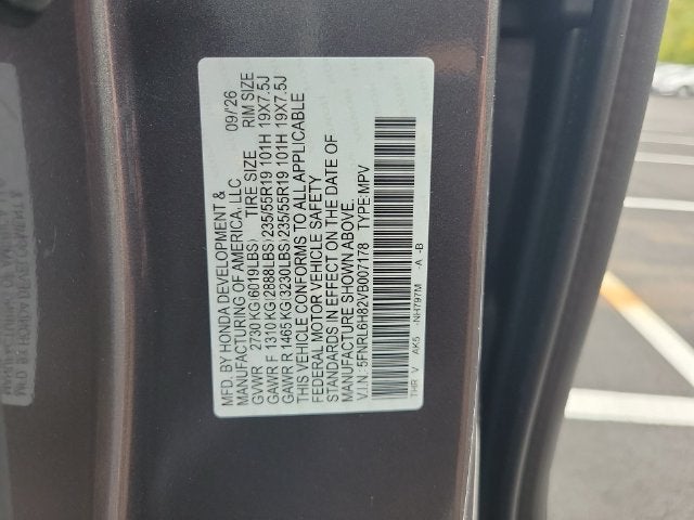 2027 Honda Odyssey Touring