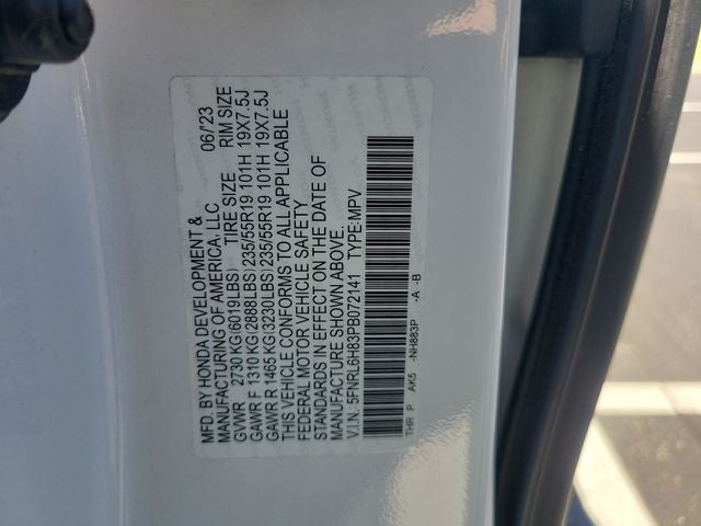 2023 Honda Odyssey Touring