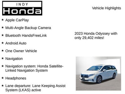 2023 Honda Odyssey Touring