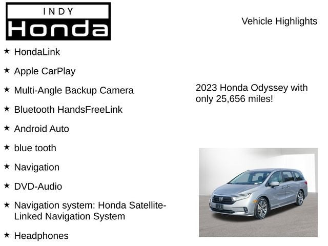 2023 Honda Odyssey Touring