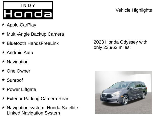 2023 Honda Odyssey Touring