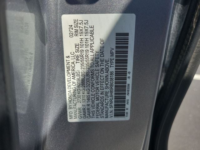 2024 Honda Odyssey Touring