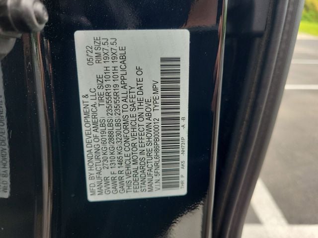 2023 Honda Odyssey Touring