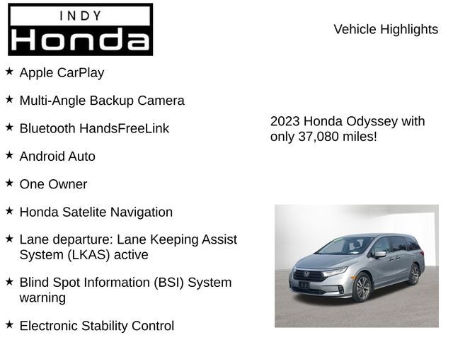 2023 Honda Odyssey Touring