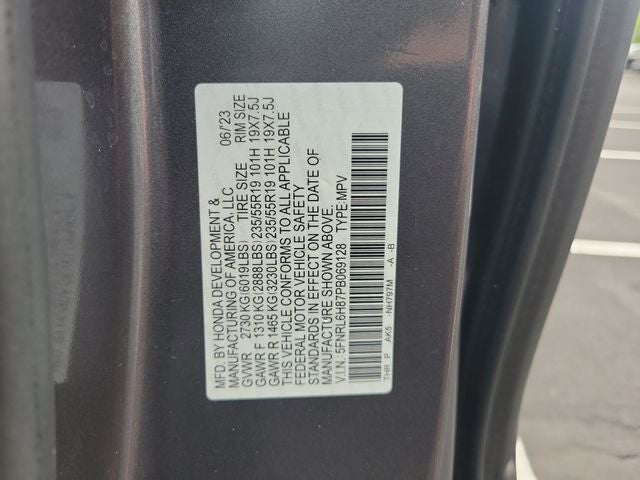 2023 Honda Odyssey Touring