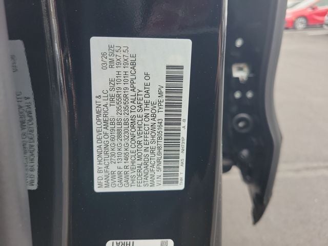 2026 Honda Odyssey Touring