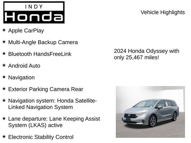 2024 Honda Odyssey Touring