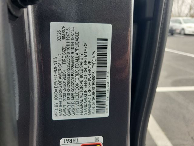 2026 Honda Odyssey Touring