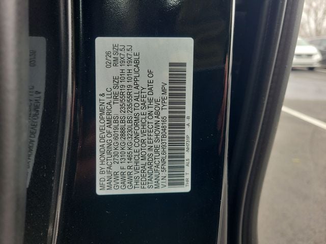 2026 Honda Odyssey Elite