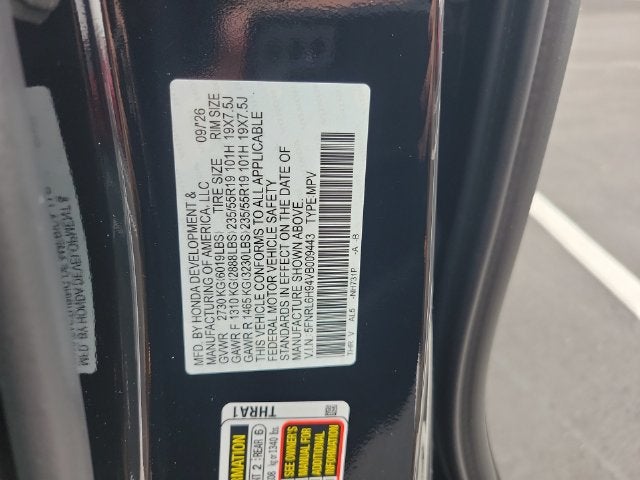2027 Honda Odyssey Elite