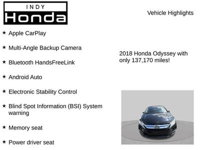 2018 Honda Odyssey Elite