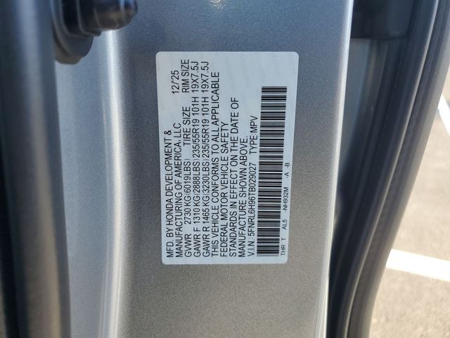 2026 Honda Odyssey Elite