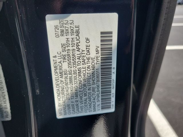 2026 Honda Odyssey Elite