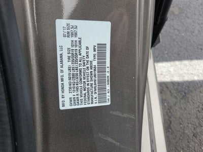 2018 Honda Odyssey Elite