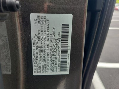 2023 Honda Odyssey Elite