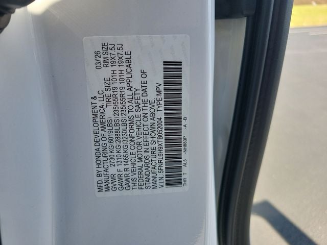 2026 Honda Odyssey Elite