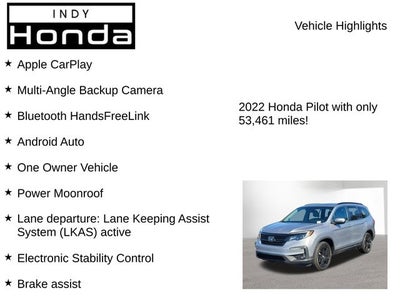 2022 Honda Pilot Special Edition