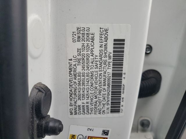 2021 Honda Pilot Special Edition