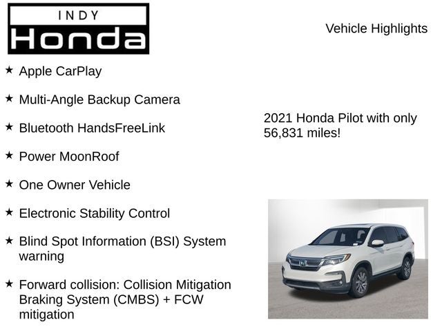 2021 Honda Pilot EX-L