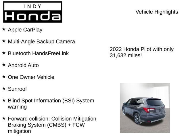 2022 Honda Pilot EX-L