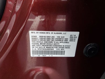 2018 Honda Pilot EX-L