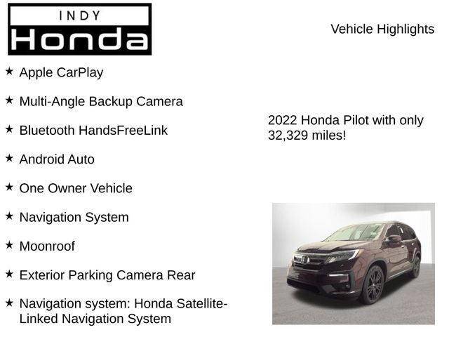2022 Honda Pilot Touring 7 Passenger
