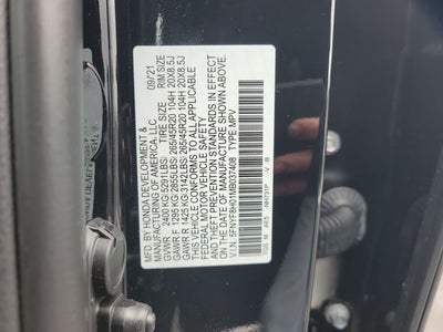 2021 Honda Passport Elite