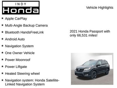 2021 Honda Passport Elite