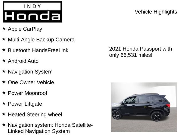 2021 Honda Passport Elite