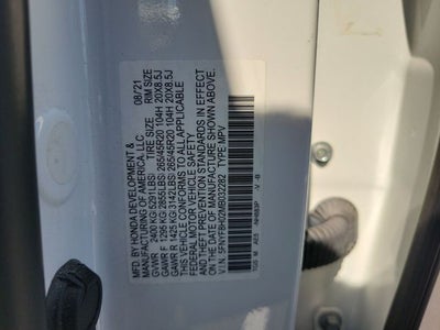 2021 Honda Passport Elite