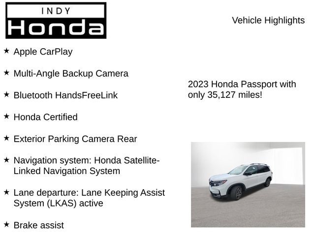 2023 Honda Passport Elite