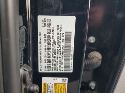 2021 Honda Passport Elite