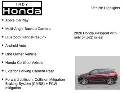 2020 Honda Passport EX-L