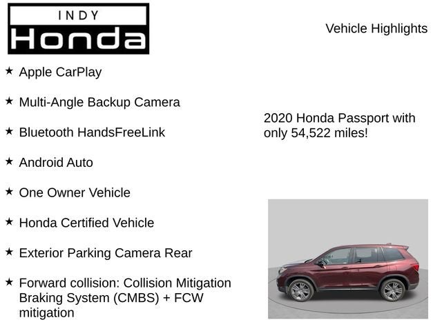 2020 Honda Passport EX-L
