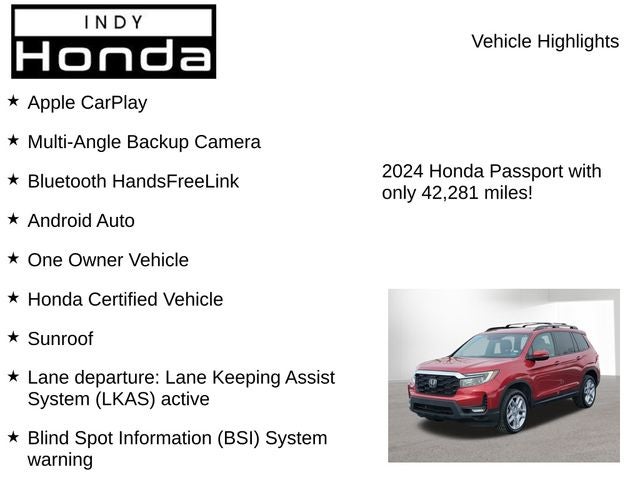 2024 Honda Passport EX-L